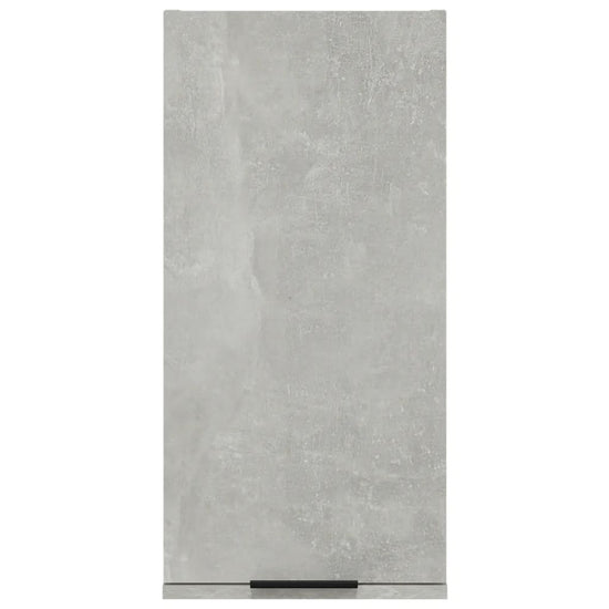 Badkamerkast wandgemonteerd 32x20x67 cm betongrijs MeubelReus