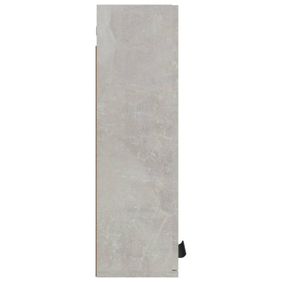 Badkamerkast wandgemonteerd 32x20x67 cm betongrijs MeubelReus