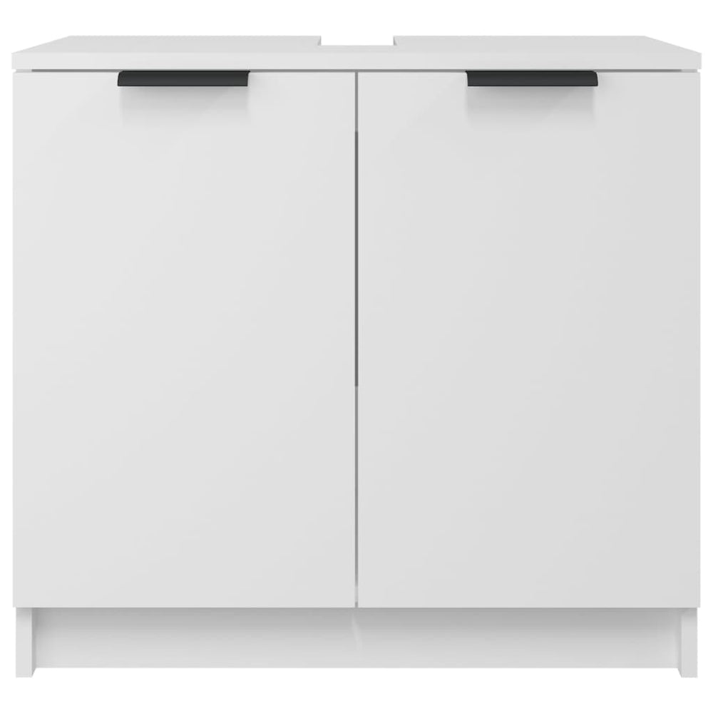 Badkamerkast 64,5x33,5x59 cm bewerkt hout wit MeubelReus