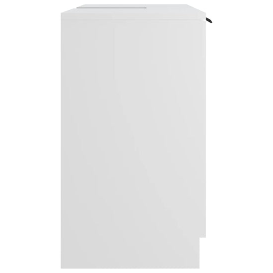 Badkamerkast 64,5x33,5x59 cm bewerkt hout wit MeubelReus