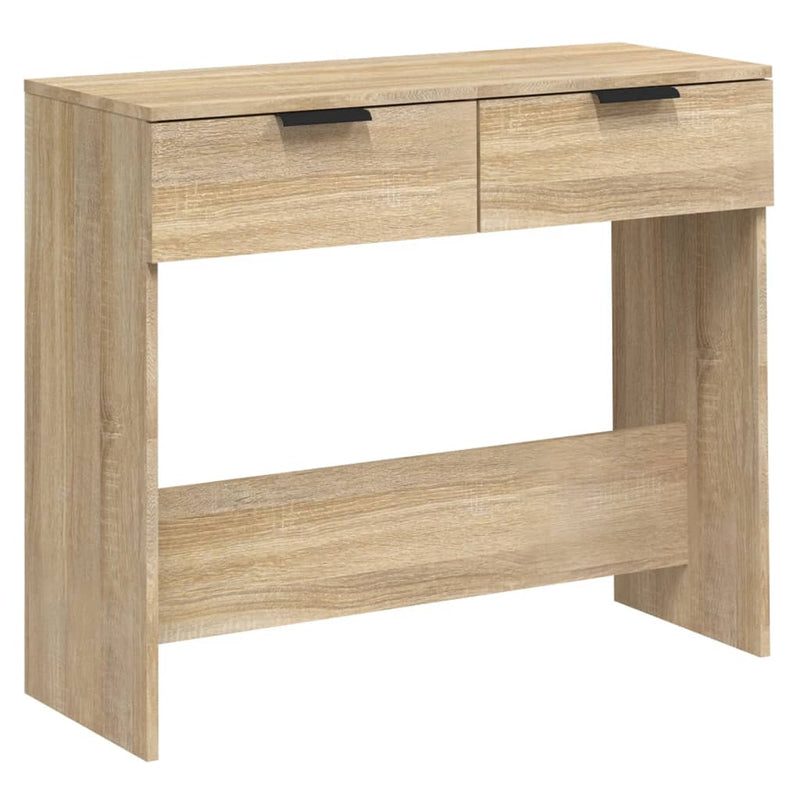 Wandtafel 90x36x75 cm bewerkt hout sonoma eikenkleurig MeubelReus