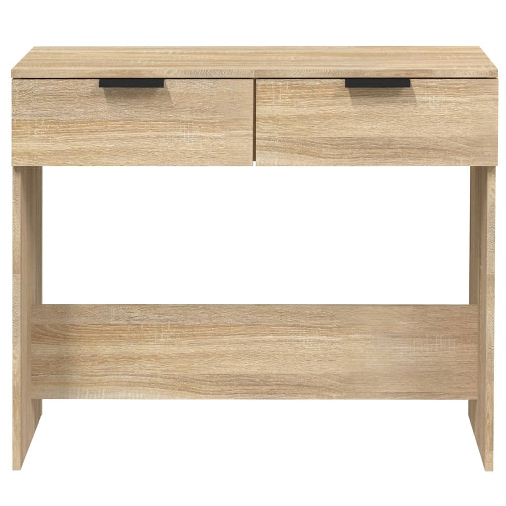 Wandtafel 90x36x75 cm bewerkt hout sonoma eikenkleurig MeubelReus