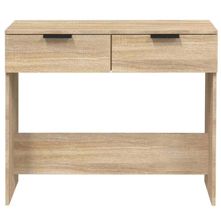Wandtafel 90x36x75 cm bewerkt hout sonoma eikenkleurig MeubelReus