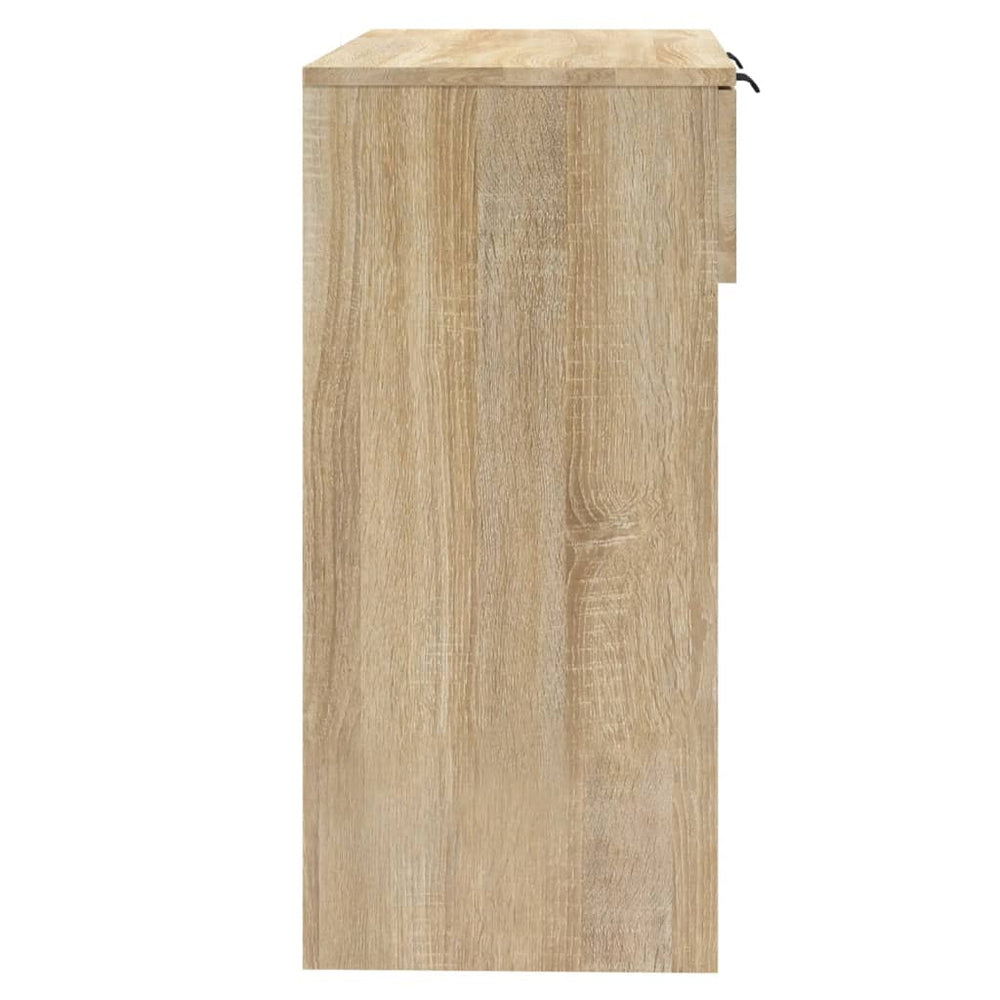 Wandtafel 90x36x75 cm bewerkt hout sonoma eikenkleurig MeubelReus