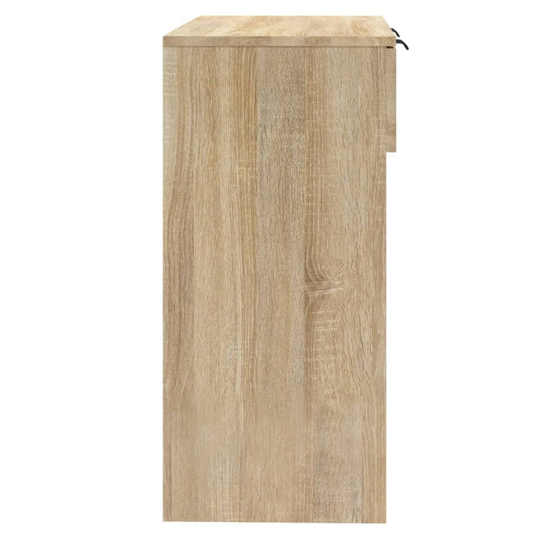 Wandtafel 90x36x75 cm bewerkt hout sonoma eikenkleurig MeubelReus