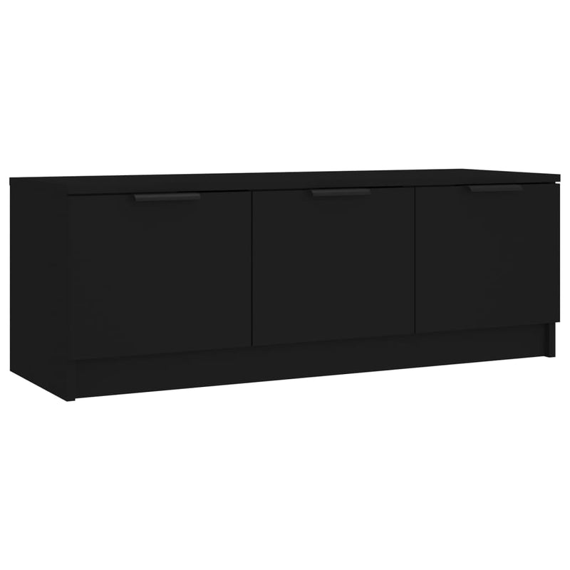Tv-meubel 102x35x36,5 cm bewerkt hout zwart MeubelReus