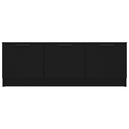Tv-meubel 102x35x36,5 cm bewerkt hout zwart MeubelReus