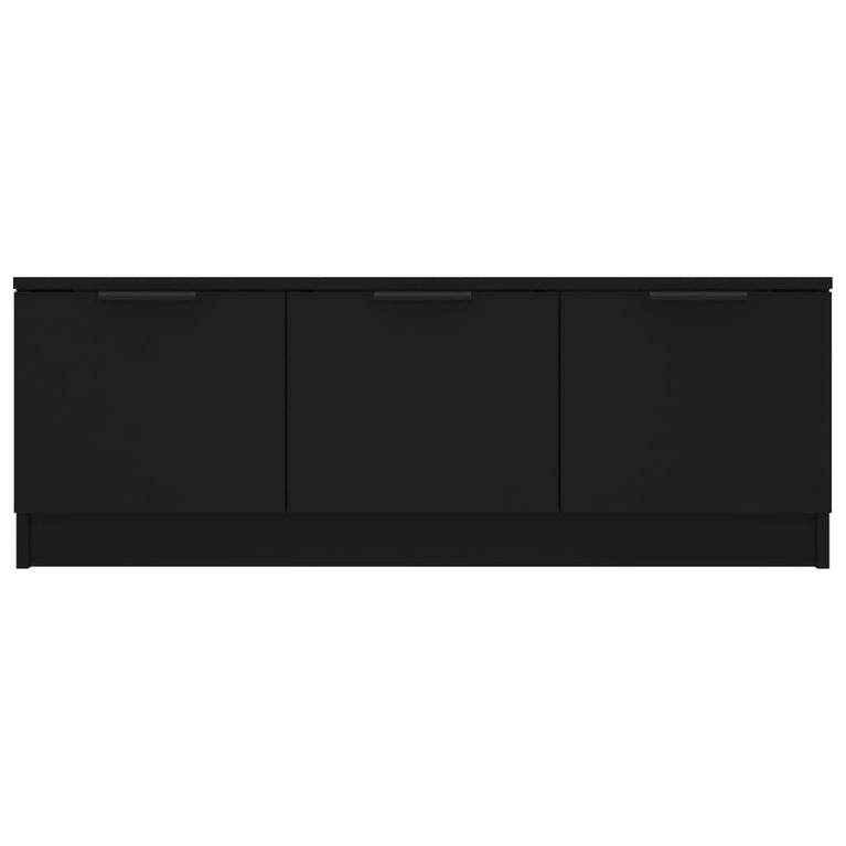 Tv-meubel 102x35x36,5 cm bewerkt hout zwart MeubelReus