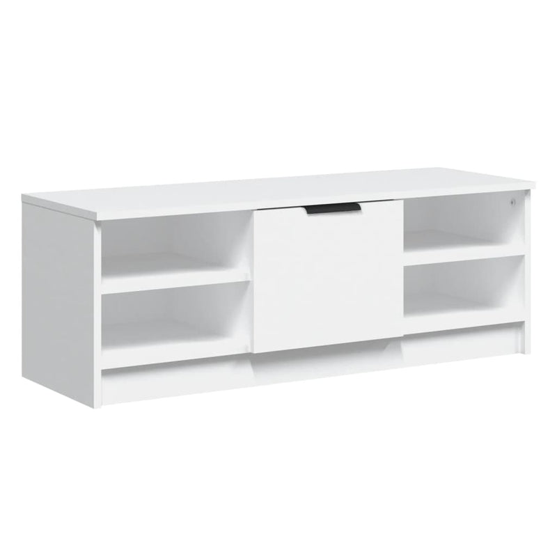 Tv-meubel 102x35,5x36,5 cm bewerkt hout wit MeubelReus