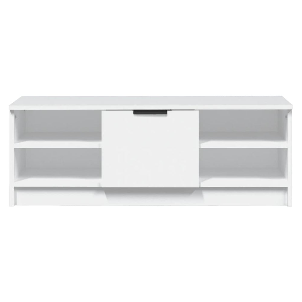 Tv-meubel 102x35,5x36,5 cm bewerkt hout wit MeubelReus