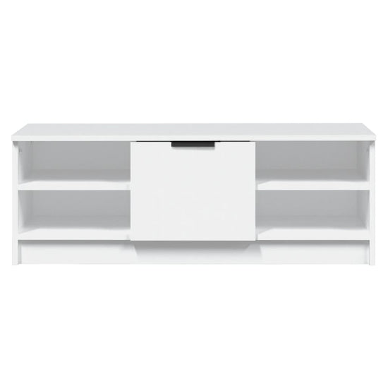 Tv-meubel 102x35,5x36,5 cm bewerkt hout wit MeubelReus