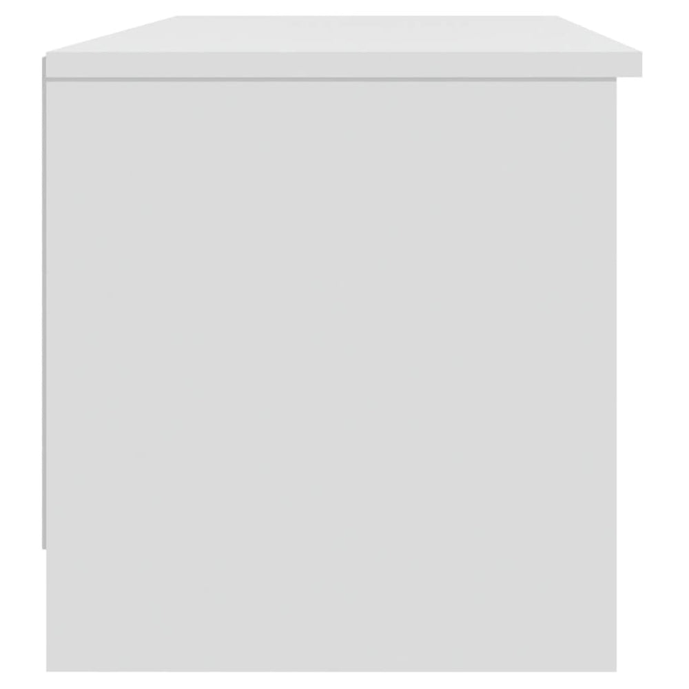 Tv-meubel 102x35,5x36,5 cm bewerkt hout wit MeubelReus