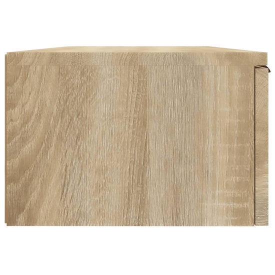 Wandkast 68x30x20 cm bewerkt hout sonoma eikenkleurig MeubelReus