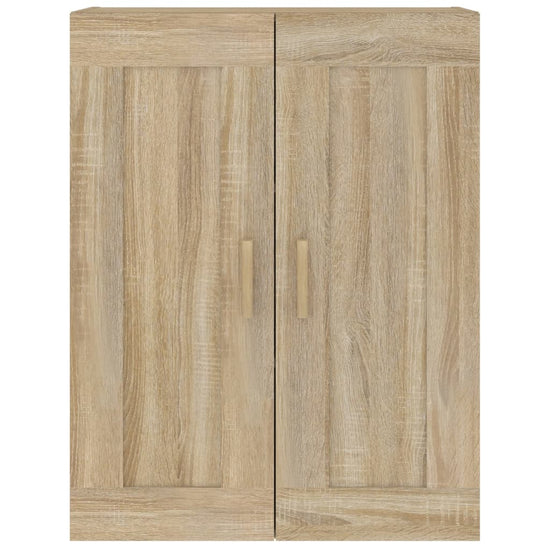 Wandkast 69,5x32,5x90 cm bewerkt hout sonoma eikenkleurig MeubelReus