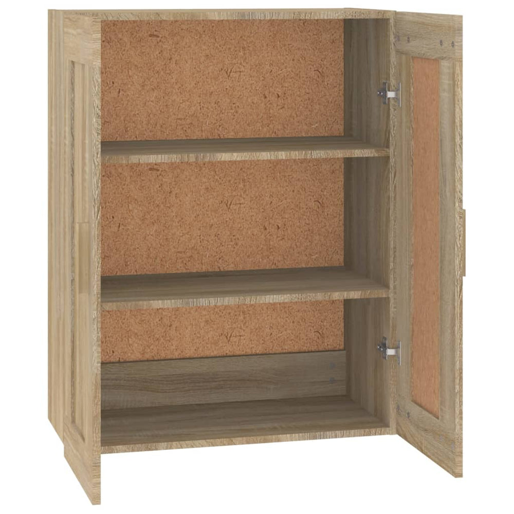 Wandkast 69,5x32,5x90 cm bewerkt hout sonoma eikenkleurig MeubelReus