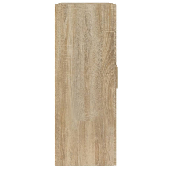 Wandkast 69,5x32,5x90 cm bewerkt hout sonoma eikenkleurig MeubelReus