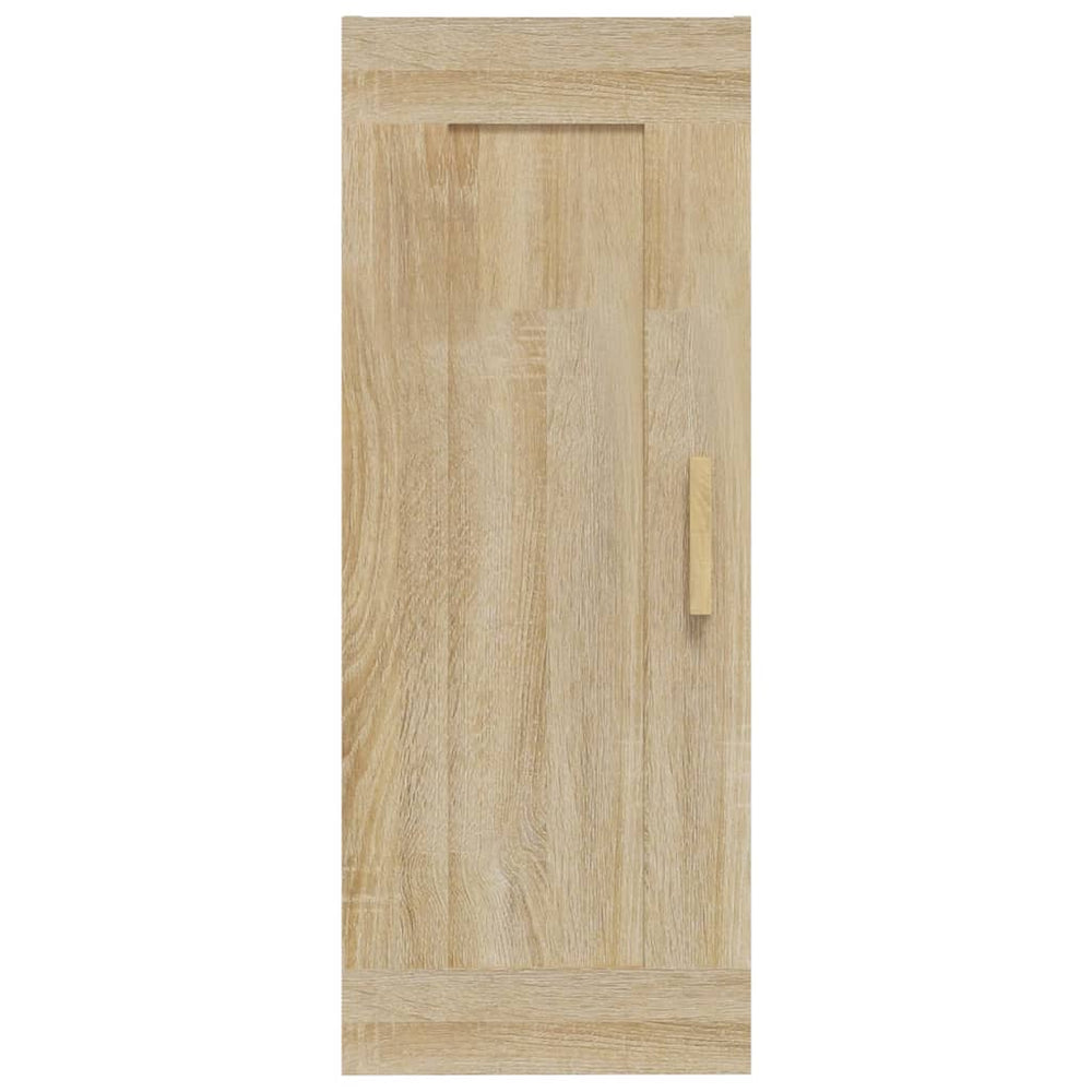Hangkast 35x34x90 cm bewerkt hout sonoma eikenkleurig MeubelReus
