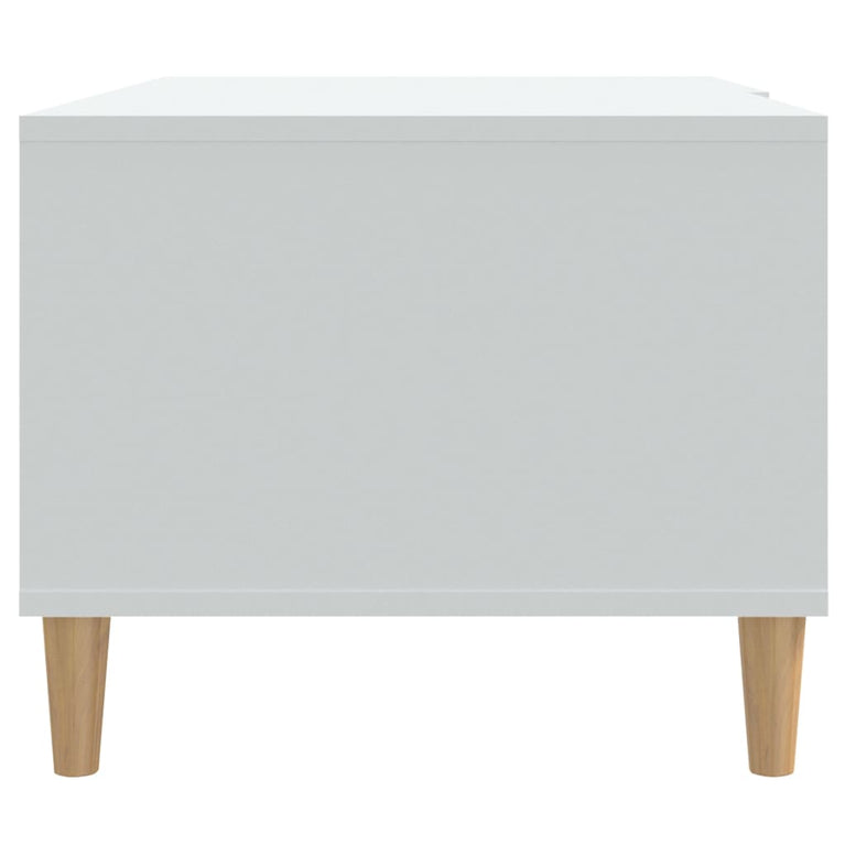 Salontafel 89,5x50x40 cm bewerkt hout wit MeubelReus