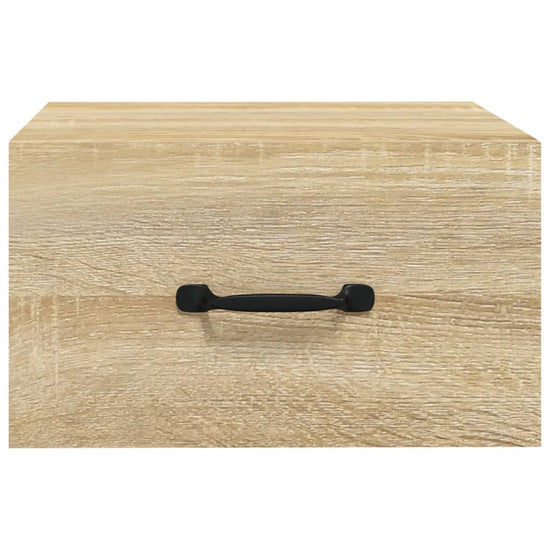 Nachtkastjes 2 st wandgemonteerd 35x35x20 cm sonoma eikenkleur MeubelReus
