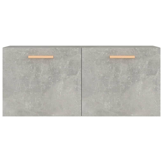 Wandkast 80x35x36,5 cm bewerkt hout betongrijs MeubelReus