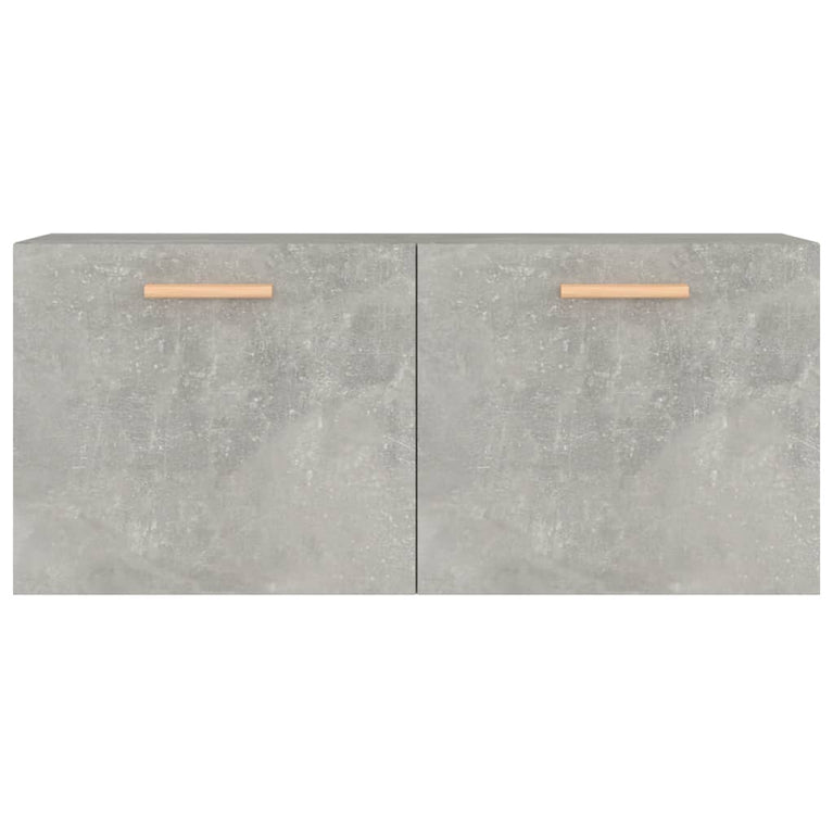 Wandkast 80x35x36,5 cm bewerkt hout betongrijs MeubelReus