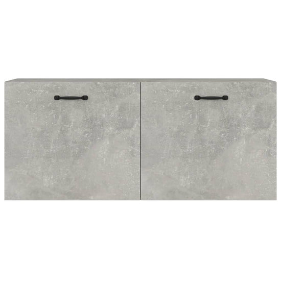 Wandkast 80x35x36,5 cm bewerkt hout betongrijs MeubelReus
