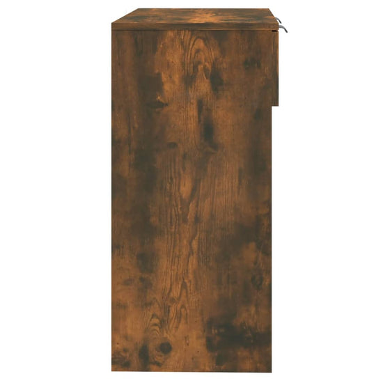 Wandtafel 90x36x75 cm bewerkt hout gerookt eikenkleurig MeubelReus