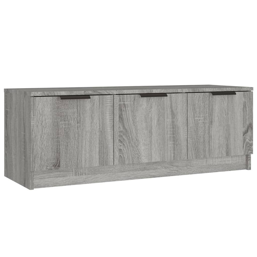 Tv-meubel 102x35x36,5 cm bewerkt hout grijs sonoma eikenkleurig MeubelReus