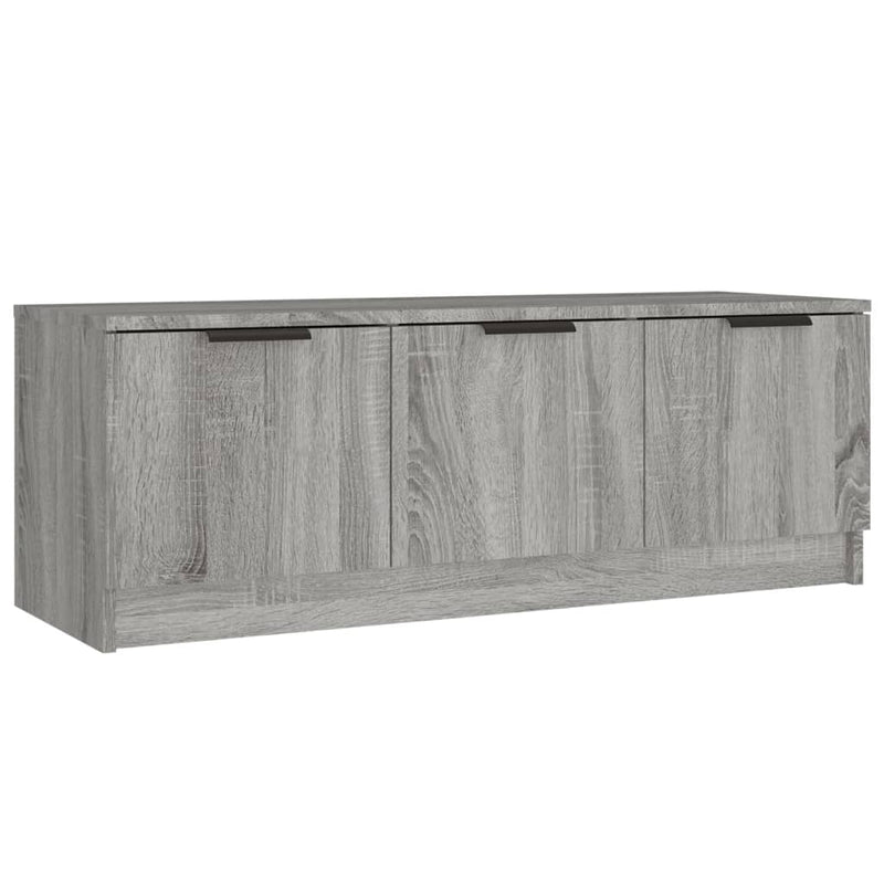 Tv-meubel 102x35x36,5 cm bewerkt hout grijs sonoma eikenkleurig MeubelReus