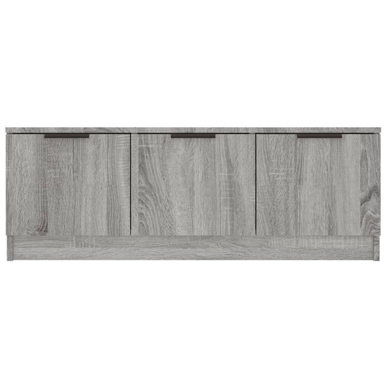 Tv-meubel 102x35x36,5 cm bewerkt hout grijs sonoma eikenkleurig MeubelReus