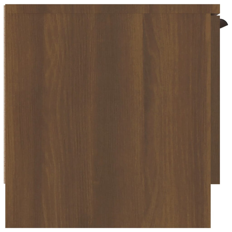 Tv-meubel 102x35x36,5 cm bewerkt hout bruin eikenkleur MeubelReus