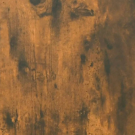 Wandkast 69,5x32,5x90 cm bewerkt hout gerookt eikenkleurig MeubelReus