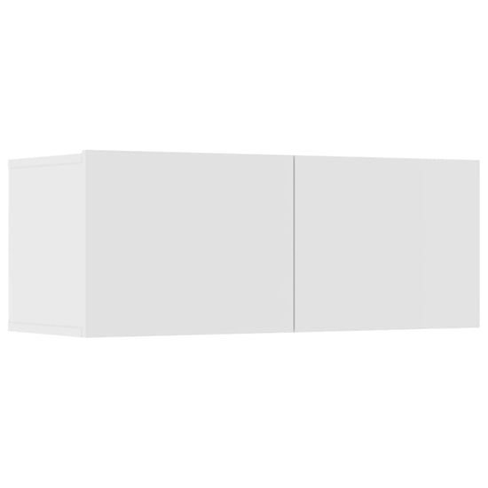 Tv-meubelen 4 st 80x30x30 cm bewerkt hout wit MeubelReus