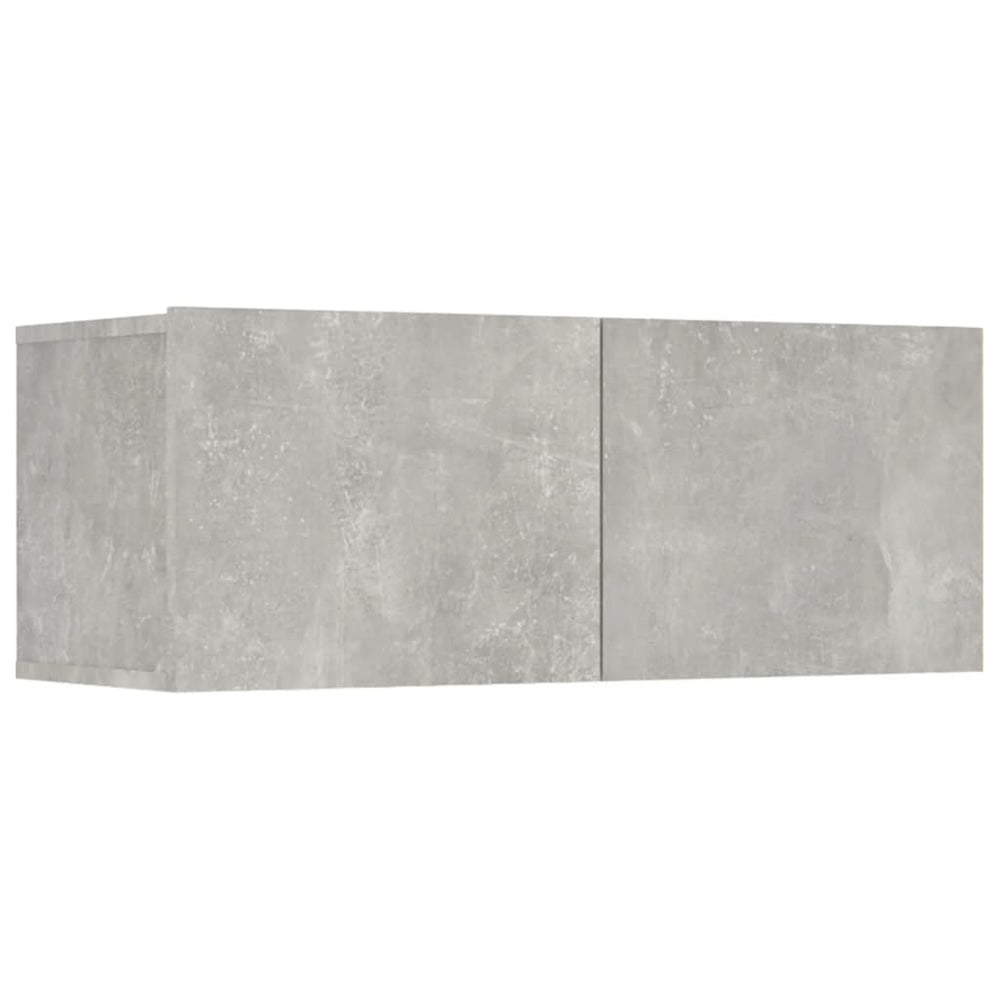 Tv-meubelen 4 st 80x30x30 cm bewerkt hout betongrijs MeubelReus