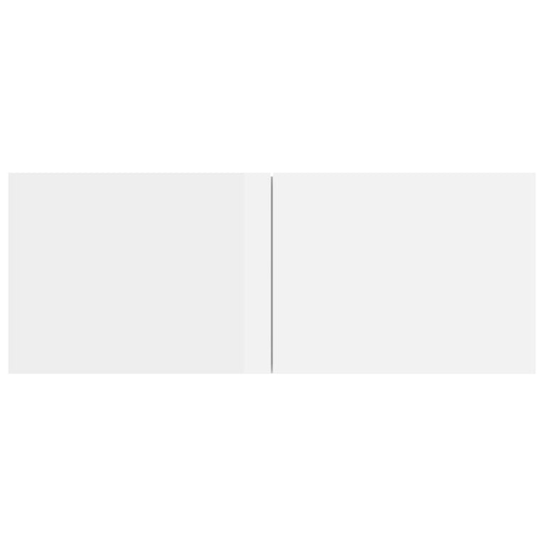 Tv-meubelen 4 st 80x30x30 cm bewerkt hout hoogglans wit MeubelReus