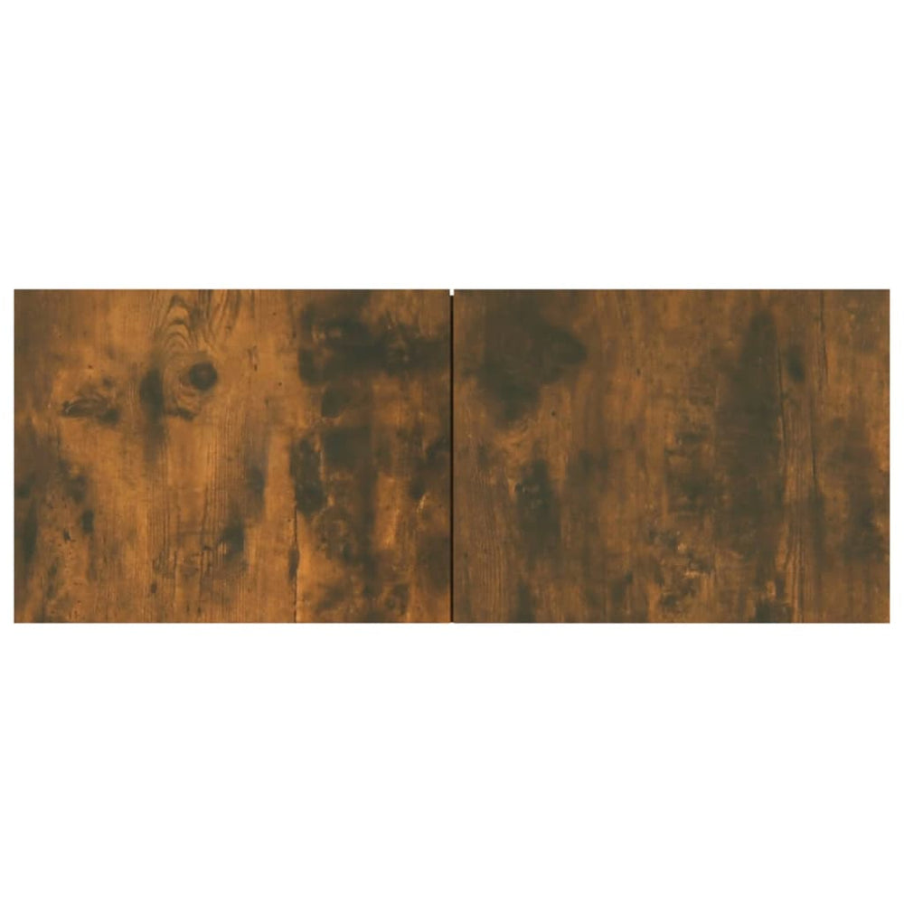 Tv-meubelen 4 st 80x30x30 cm bewerkt hout gerookt eikenkleur MeubelReus