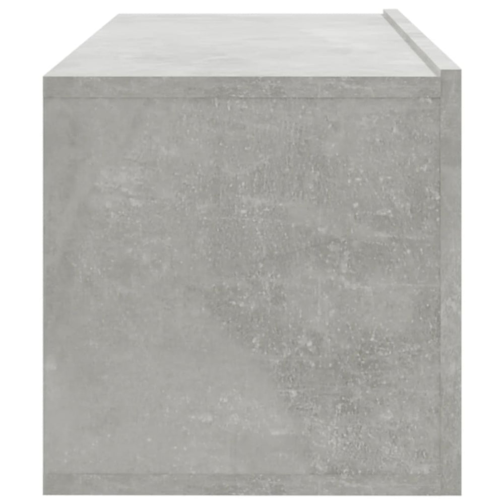 Tv-wandmeubels 4 st 100x30x30 cm betongrijs MeubelReus