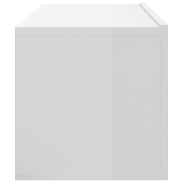 Tv-wandmeubels 4 st 100x30x30 cm hoogglans wit MeubelReus