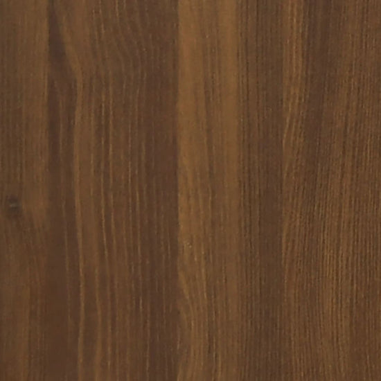 Tv-wandmeubel bewerkt hout bruin eikenkleur MeubelReus