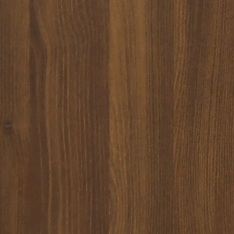 Tv-wandmeubel bewerkt hout bruin eikenkleur MeubelReus