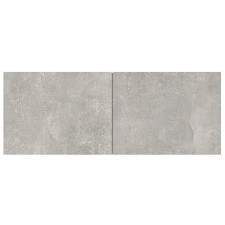 Tv-wandmeubel bewerkt hout betongrijs MeubelReus