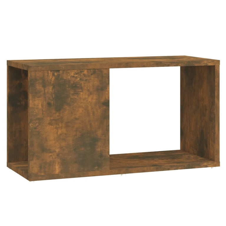 Tv-meubel 60x24x32 cm bewerkt hout gerookt eikenkleurig MeubelReus
