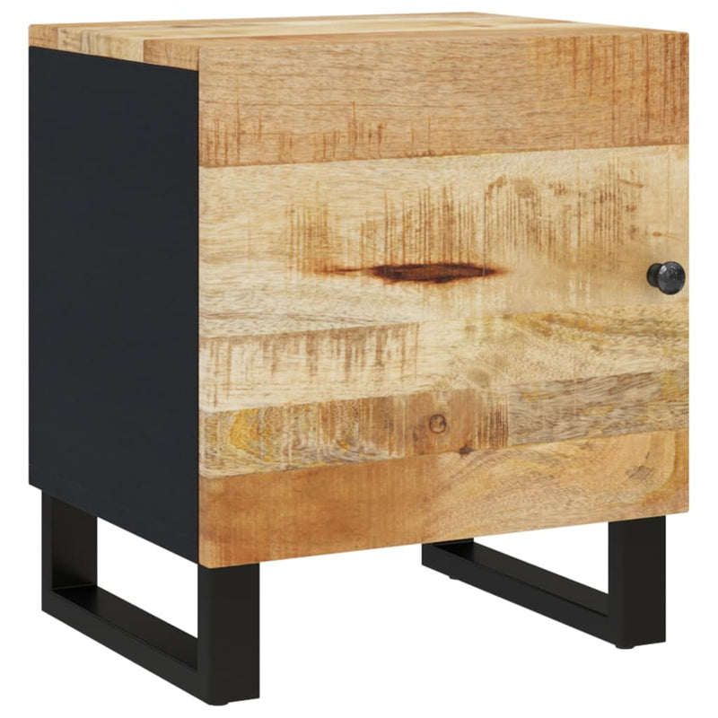 Nachtkastje 40x33x46 cm massief mangohout MeubelReus