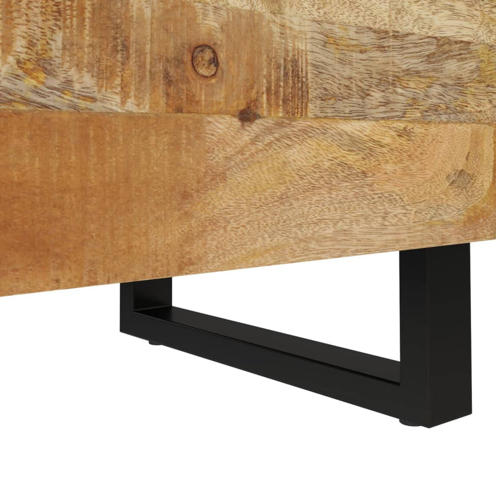 Nachtkastje 40x33x46 cm massief mangohout MeubelReus