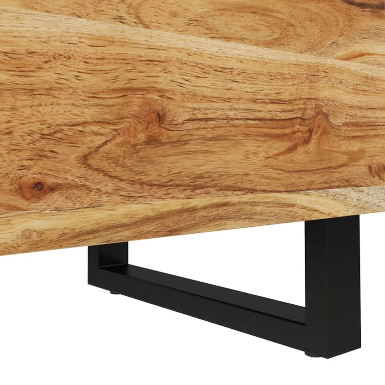 Nachtkastjes 2 st 40x33x46 cm massief acaciahout MeubelReus
