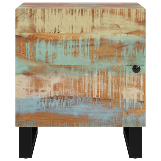 Nachtkastjes 2 st 40x33x46 cm massief gerecycled hout MeubelReus