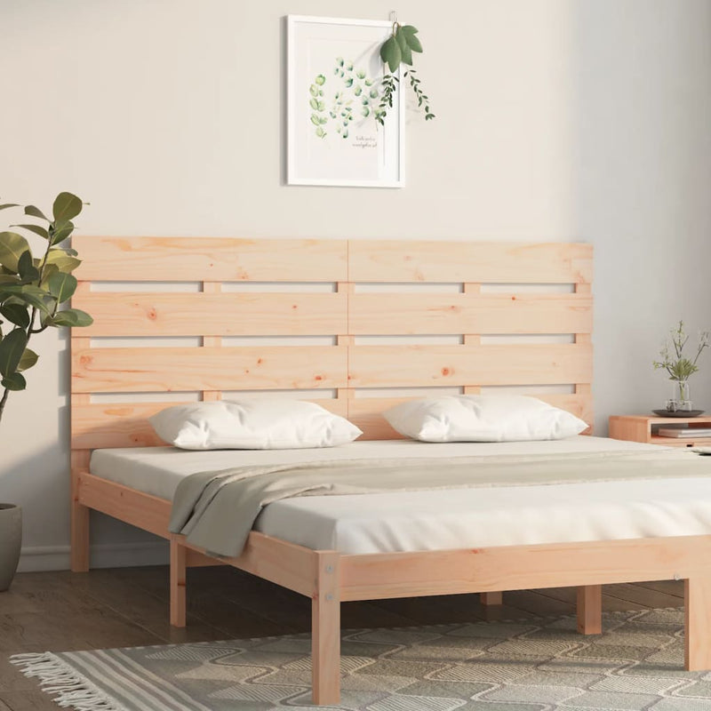 Hoofdbord 120x3x80 cm massief grenenhout