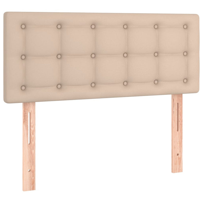 Hoofdbord 100x5x78/88 cm kunstleer cappuccinokleurig