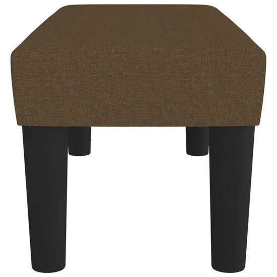 Bankje 70x30x30 cm stof bruin MeubelReus