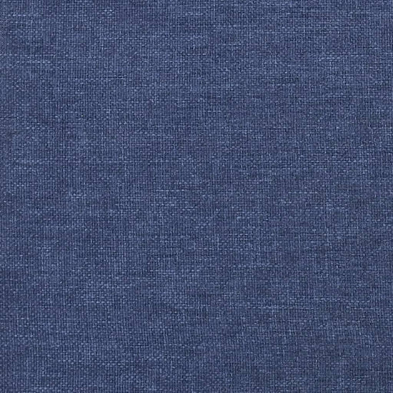 Bankje 70x30x30 cm stof blauw MeubelReus